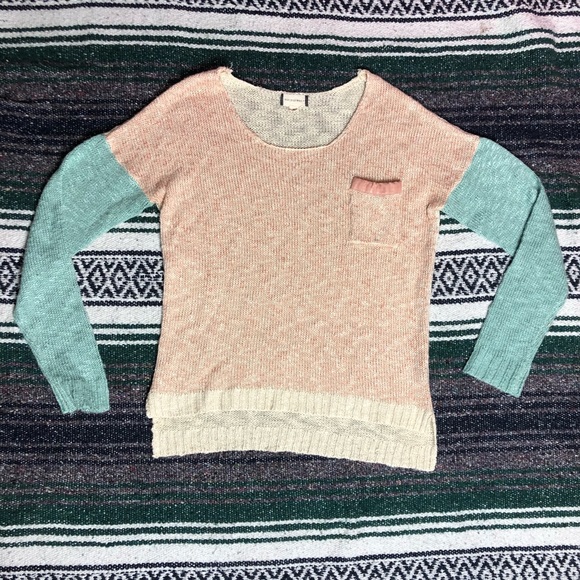 Colorblock sweater - Picture 1 of 5